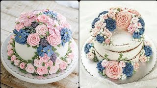 Top stunning and beautiful decorated flower decorated yummy cake 2021