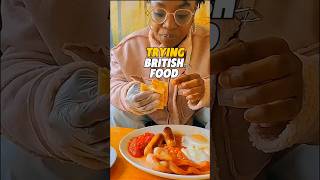 I tried British food for the first time and here's my honest review