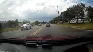 Driver Does U-turn in Oncoming Traffic