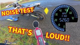 HOW LOUD IS MY BIKE PART 2!! | WINGS EXHAUST SOUND TEST | HUSQVARNA 701