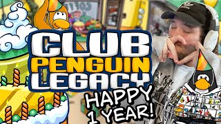 happy first anniversary club penguin legacy :,)