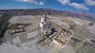 Dji Phantom 1.1 Upland rock quarry