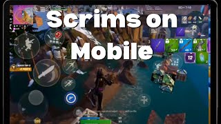 Duo Scrims on Mobile | !device !commands