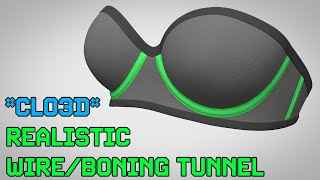 CLO 3D | Realistic Wire/Boning Tunnel For Bras/Corsets