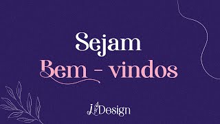 Identidade visual & Papelaria personalizada - Bem vindos Jdesign