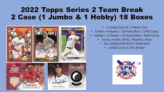 2022 Topps Series 2 Jumbo Case PYT 7/15/22