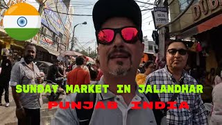 Explore The Streets Of Jalandhar Punjab . Sunday Market! #traveltoindia #travel #punjab