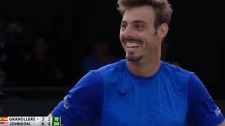 Steve Johnson vs Marcel Granollers Highlights NEWPORT 2018 SF