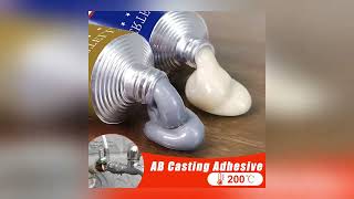 Cold Welding Glue Metal Repair Adhesive Heat Resistance AB Sealant High Strength Magic Plastic