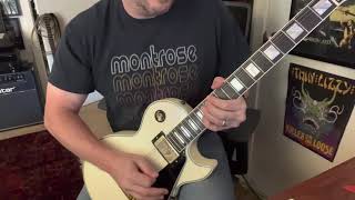 Beatles - While My Guitar Gently Weeps rough solo Gibson Les Paul Custom