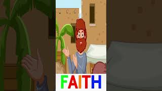 Sing along Bible Songs with lyrics for kids | Trust in God’s Plan (Genesis 22:9-12 ) #shorts