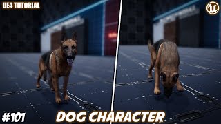 UE4: TUTORIAL #101 |  Adding a Dog (Companion/Pets)