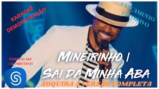 KARAOKÊ   Alexandre Pires – Mineirinho  Sai Da Minha Aba   CONT 12988170131