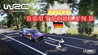 WRC Generations | Ford Puma Rally1 | Freisen GERMANY - Logitech G29 Gameplay