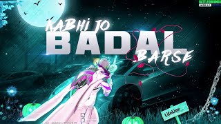 Kabhi Jo Badal Barse (Lofi song) | Bgmi montage video || Short Monatge Video || Ritesh11