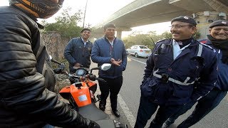 Friendly Talk with Delhi Police😂😂 | Best Cops ever