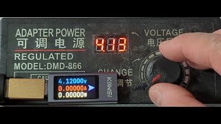 KWS-2303C DC Tester 測試器 and DMD-886 Adapter Power 可調 DC 電源