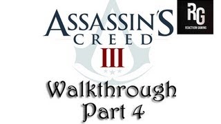 Assassins Creed 3 (HD Gameplay Walkthrough) Part 4 (My First True Fight!)