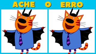 TOP QUIZ 🔝Kid E Cats - Jogo Dos 7 Erros Educação Infantil - ACHE O ERRO - 7 ERROS - quiz animado