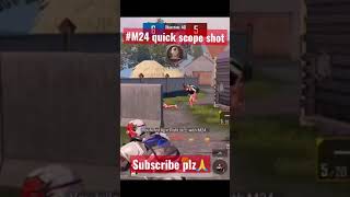 M24 quick reflexes #pubg #pubgmobile #bgmi #shorts #Short #SHORTS