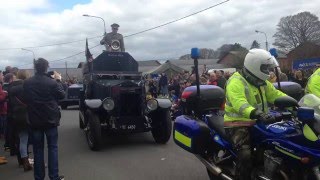 Sliabh na mBan leads Irish Defence Forces historic vehicles parade