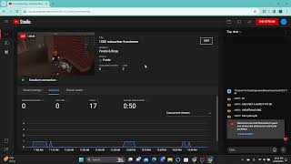 1000 subscriber livestream