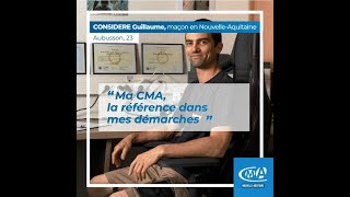 Guillaume Considère, maçon à Aubusson 23 - "Ma CMA, la référence dans mes démarches" 🤝