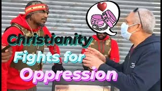 Christianity Fights for the Oppressor ❤️⛓️ #christianity #bible #christ #jesus