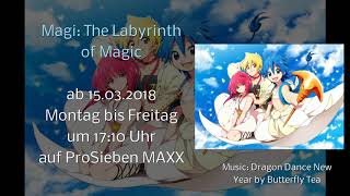 Magi: The Labyrinth of Magic ab 15. März 2018 auf ProSieben MAXX