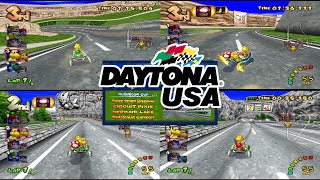 Mario Kart Double Dash - Daytona USA Tracks Mod!!! (150cc)