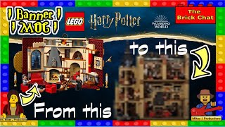 LEGO Gryffindor Common Room HOUSE BANNER MOC!!