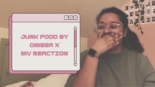 junk food by omega x music video reaction