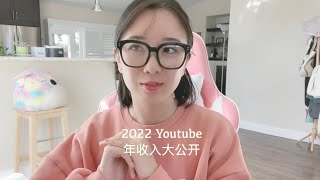 2022年 Youtube 收入大公开