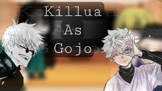 HunterXHunter react to killua zoldyck as satoru Gojo||short like Levi lol|||