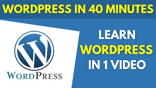 Learn WordPress in 40 Minutes | WordPress Course in Urdu & Hindi