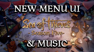 Sea of Thieves: Season 5 Update Main Menu UI | Relaxing Music & Calming Water