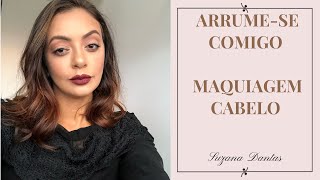 Arrume se comigo: Maquiagem Básica e Babyliss Cabelo Curto