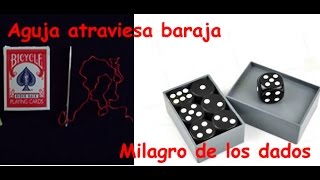 Aguja atraviesa baraja y Milagro de los dados ( Miracle Dice ) N / Revelado