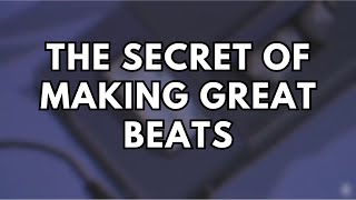 The Secret of Making Great Beats + Beatmaking Session