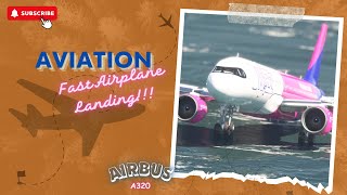 Most CROSSWIND BIG Plane Flight Landing!! Airbus A320 Wizz Air Landing at La Guardia Airport