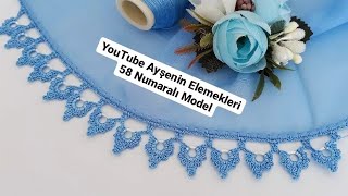 58- Analı Kızlı Pul Oyası @elemeklerim42 Super Easy Crochet Knitting 👍