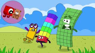 Surprise ! Numberblocks 12 look at that | Fanmade coloring story