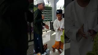 Ustadz sholeh GT 04 sidogiri pamitan mau pulang rumah.