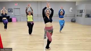 Dive into Belly Dance: 10-Minute Drum Solo Choreography!  🌟 #bellydance