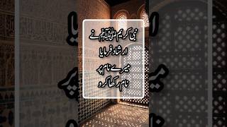 Islamic Name 💕 | Muhammad Naam Rakhne Ki Hadees | Hadith Of Prophet | Hadees in Urdu #shorts #short