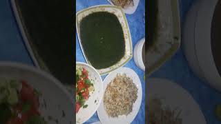 أجمل غدا دا ولا اية فراخ بلدى شمورت 😂 وملوخية ناشفة بس ايه تحفةةة #egyptian_food