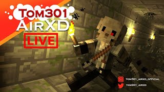 First Minecraft LIVESTREAM! Beating Minecraft!