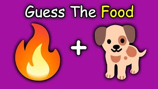 Guess The Food By Emojis | Emoji Quiz