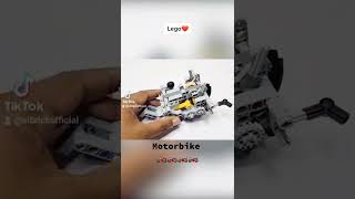 Lego Technic Motorcycle 🏍️ 8051Super Speed Build #lego #speedbuild #technic #motocycle #shorts