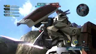 Black tri stars bully a Gundam (GUNDAM BATTLE OPERATION 2 PC)